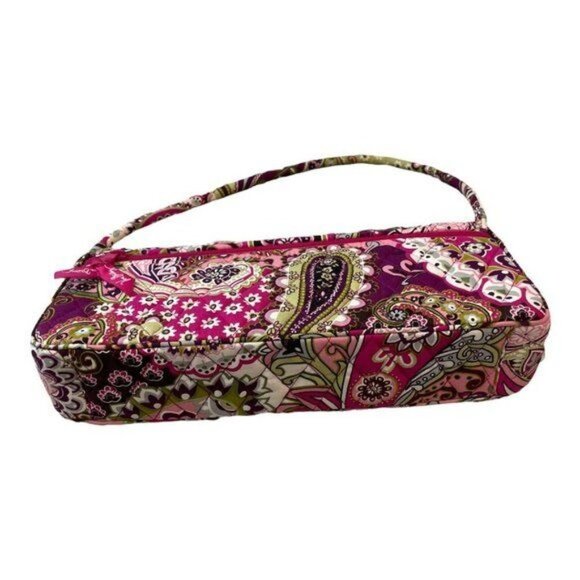 Vera Bradley "Knot Just a Clutch" Purse in Very Berry Paisley - Picture 3 of 5